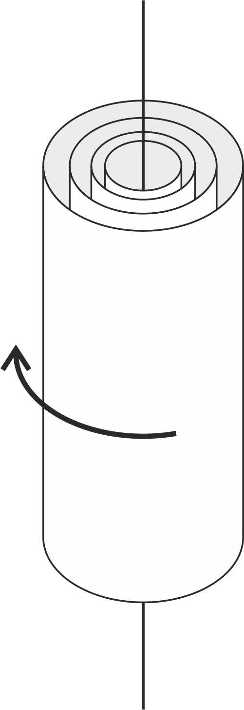Vortfilament