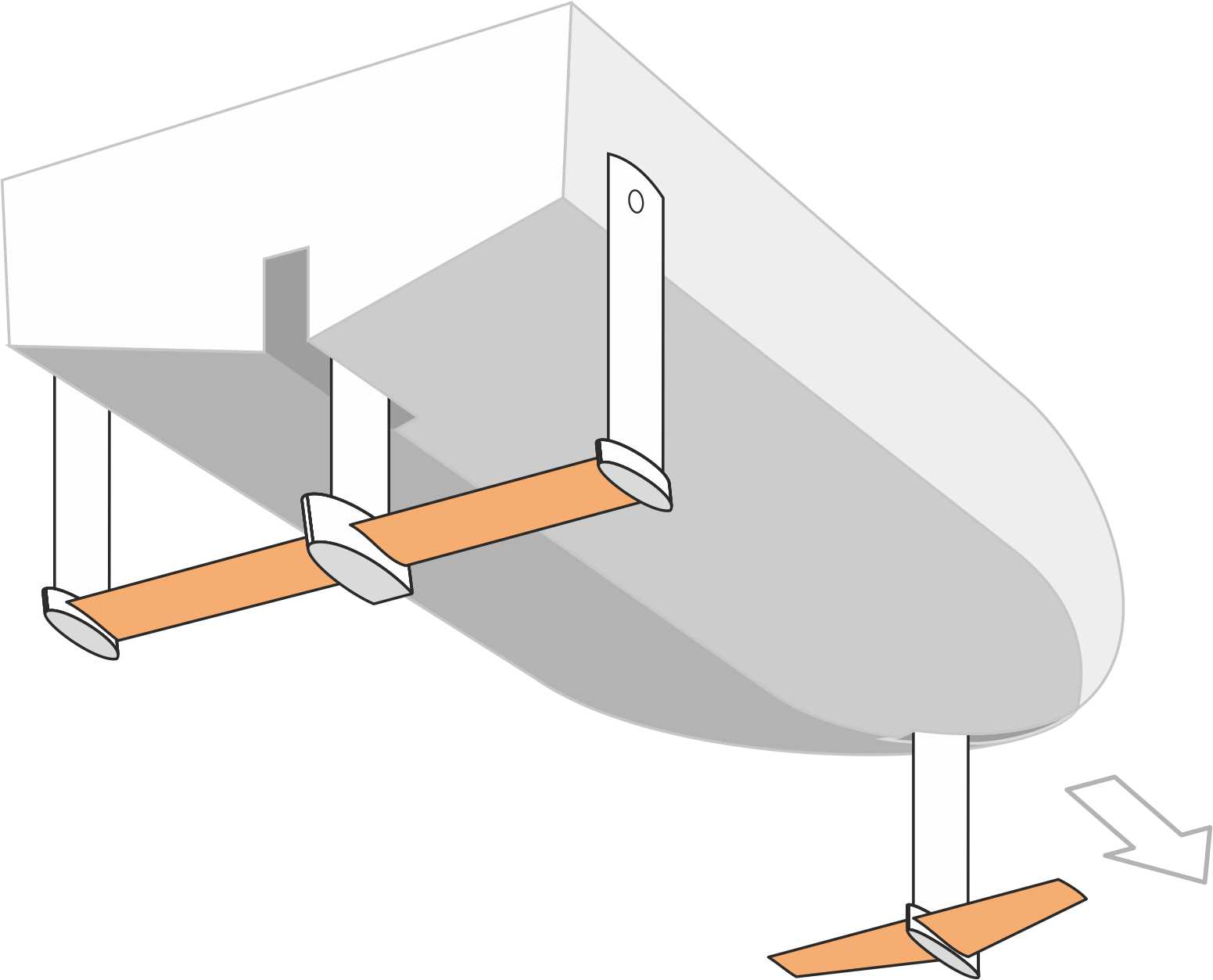 Retractstruts